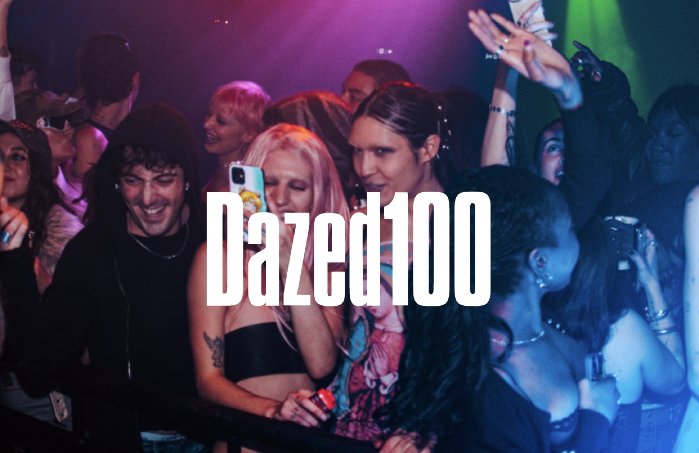 Dazed 100 campaign artwork